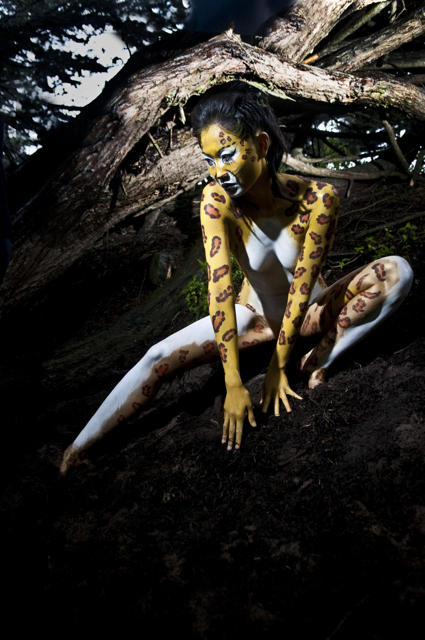 Female model photo shoot of Jeshka BodyArt by JCO Studios in San Fransisco, CA