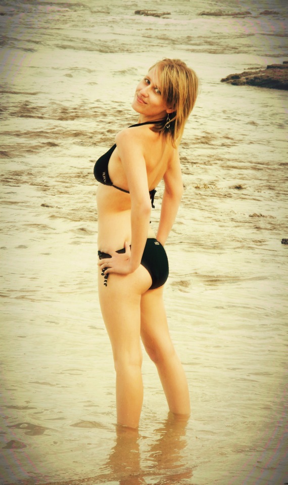 Female model photo shoot of Jordy Mancini in Norah Head Beach