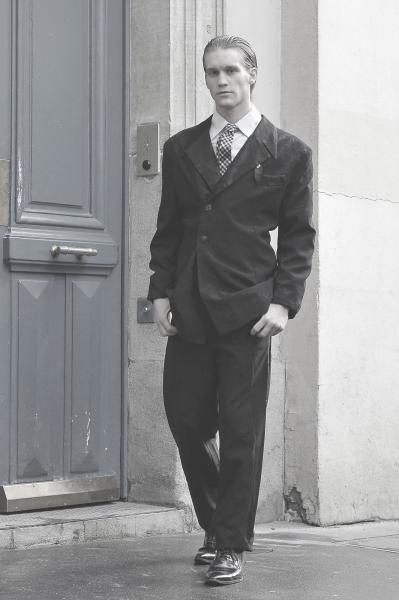 Male model photo shoot of JEREMIE DALIER in PARIS