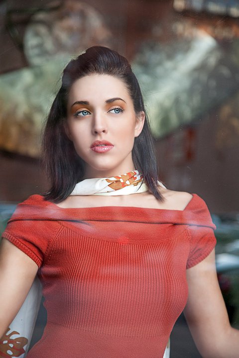 Female model photo shoot of BrittaKhol Makeup