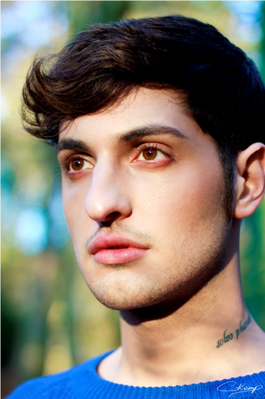Male model photo shoot of Bogdan Coltea, makeup by Cassandra Kemp MUA