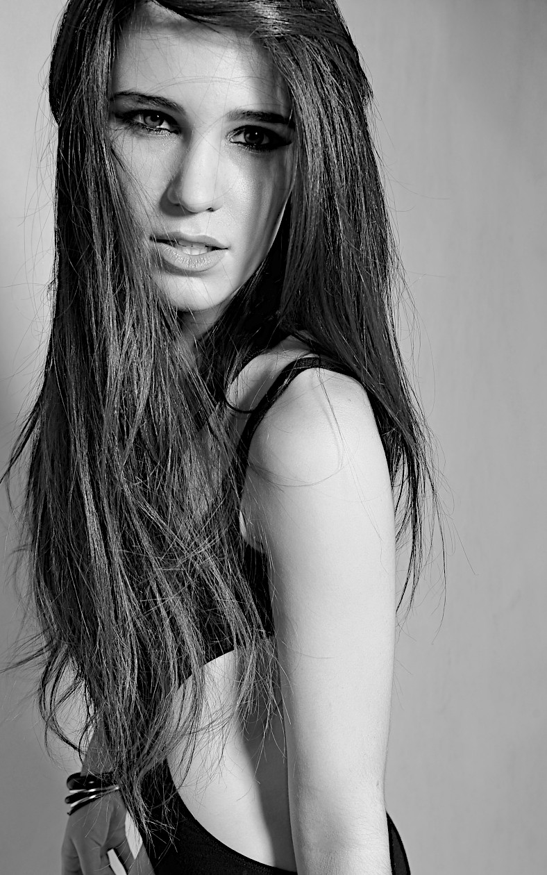 Female model photo shoot of Kaitlin - H by James Tsatsaronis