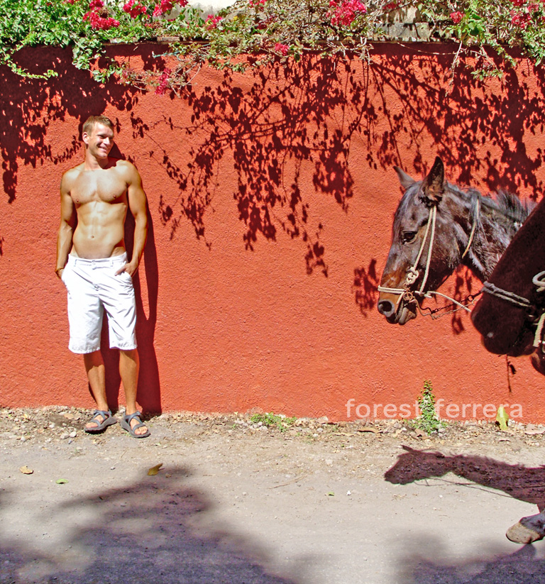 Male model photo shoot of Patrick Janiak in San Pedro La Laguna, Guatemala