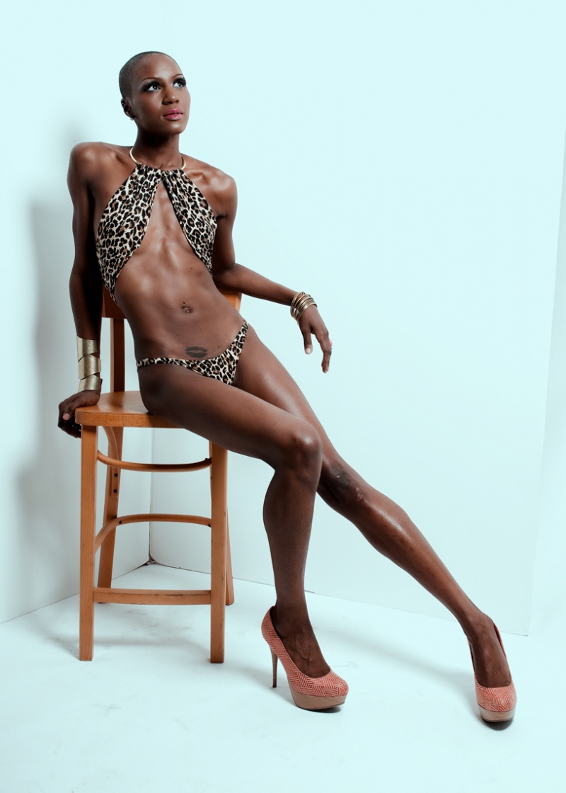 Female model photo shoot of Akia Moore by Steve Bennett Photos, makeup by  The Queen Of Make-Up