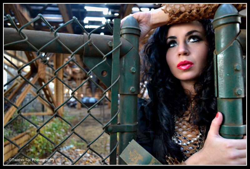 Female model photo shoot of Twelve Six Photography and elisabetea, makeup by FemmeFataleBeauty