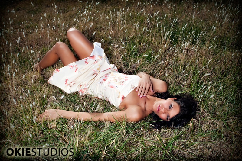 Male and Female model photo shoot of Okie Studios and Miss Tina H  in Norman, OK