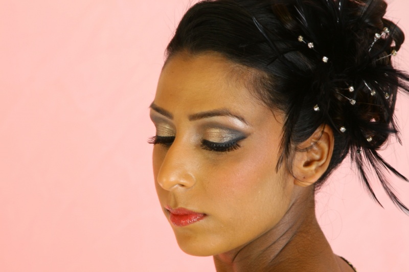 Female model photo shoot of nikkidavina by ASNPhotography, makeup by SandyK MUA