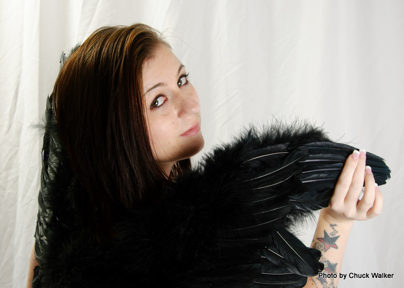 Female model photo shoot of Tattooed Chick by Chuck Walker