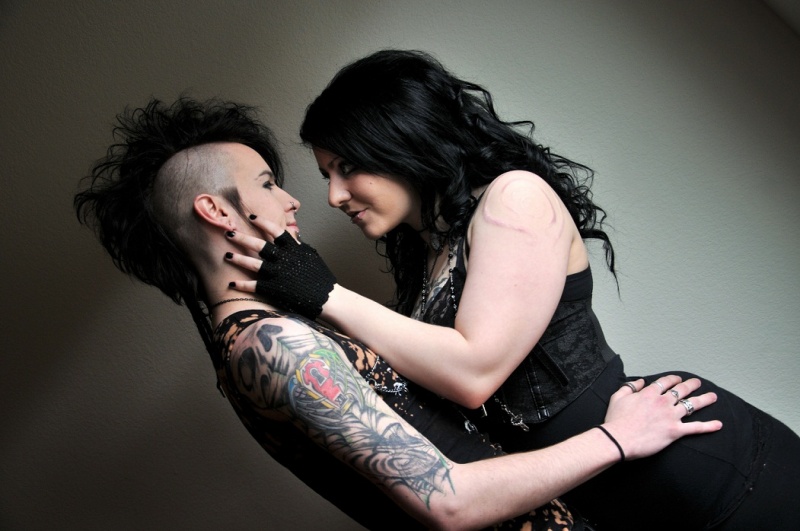 Male and Female model photo shoot of _Mouse_ and Hex Hypoxia by tWiStEd.Photography