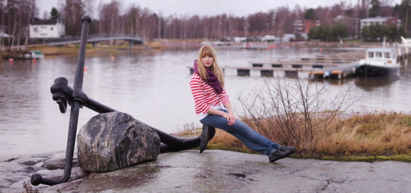 Female model photo shoot of Suvi L by Jenni A in Espoo, Finland