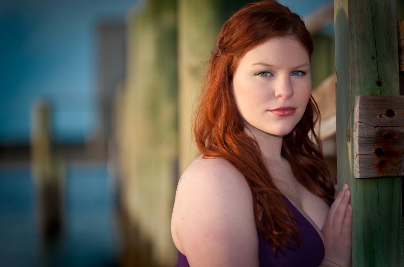 Female model photo shoot of Helen Athey in Topsail ,NC