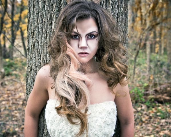 Female model photo shoot of JNF by Frank Veronsky in Woods