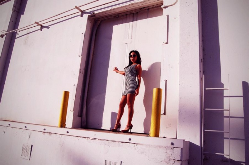 Female model photo shoot of MelROX in Los Angeles