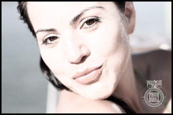 Female model photo shoot of Gloria Ruiz in Miami Beach