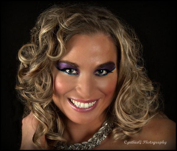 Female model photo shoot of Facepaynt Makeup by CynthiaGail Photography