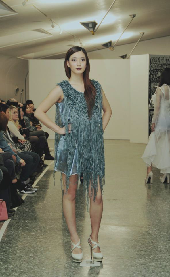 Female model photo shoot of Manjing Yu in The Art Pavilion - Mile End London