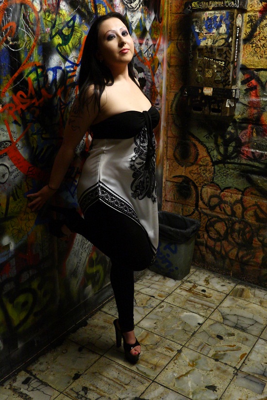 Female model photo shoot of Mahlia Maverick by Neon Salt Mine in Doubledown
