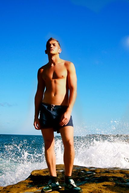 Male model photo shoot of Luca Di Feo in Sydney