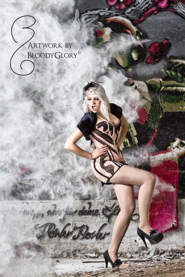 Female model photo shoot of BloodyGlory