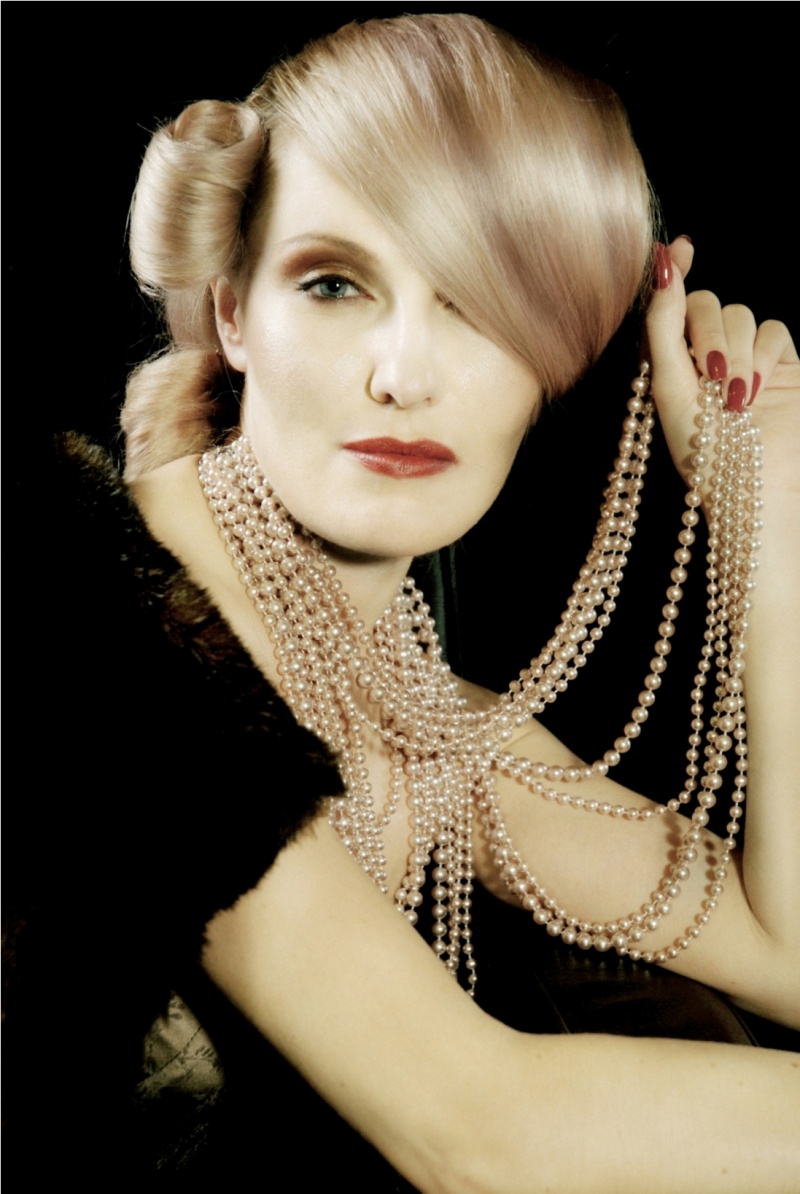 Female model photo shoot of Lenta , hair styled by Val Mallia