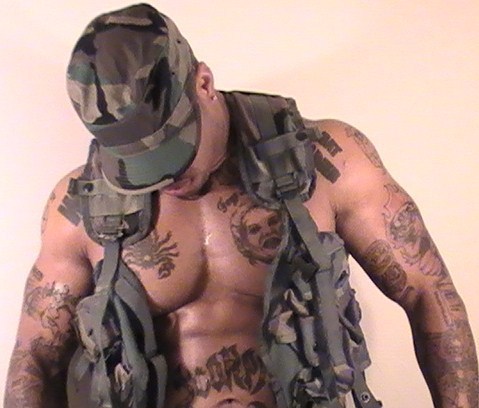 Male model photo shoot of Dat Soldier