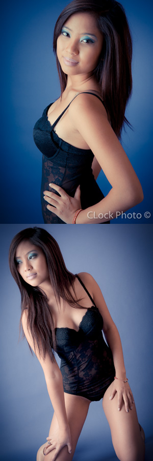 Male and Female model photo shoot of clockphoto and Ria DeLuna in Toronto