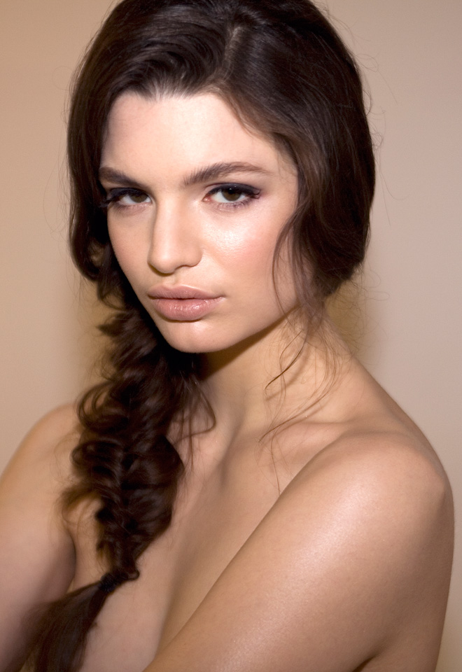 Female model photo shoot of Syran John Hair Mua in The Hair and Make-up Academy London