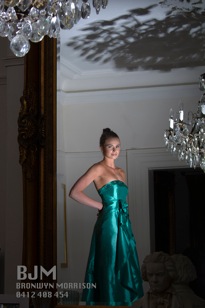 Female model photo shoot of Chely Hawke in Morrison Villa, Melbourne, Australia, clothing designed by Chely Hawke