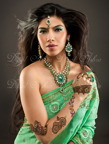 Female model photo shoot of Dipal Ashra MUA