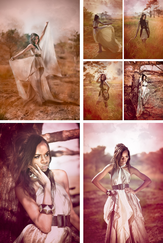Female model photo shoot of Leentje Schoofs in In the savanna