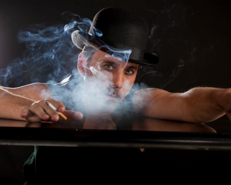 Male model photo shoot of Matthew Shaker by DandR Photo in Rancho Mirage, Ca, makeup by John Ballow