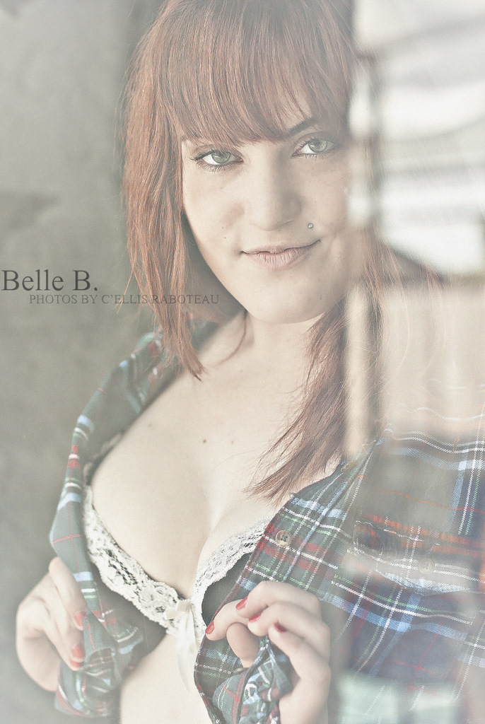 Female model photo shoot of Belle B by Beauty By the Bath