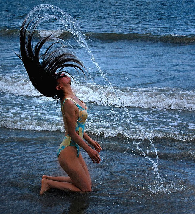 Female model photo shoot of Mariko0o0o0o in Revere Beach