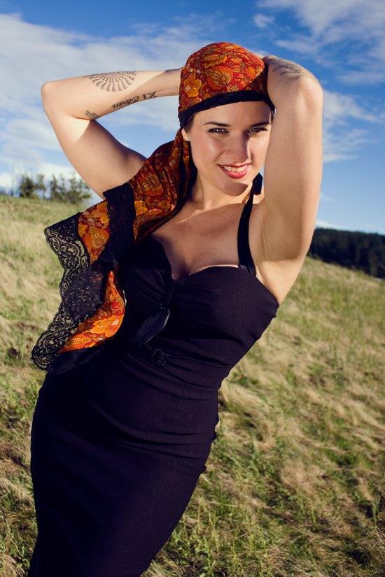 Female model photo shoot of Deja Louve by Alexis  Desaulniers-Lea