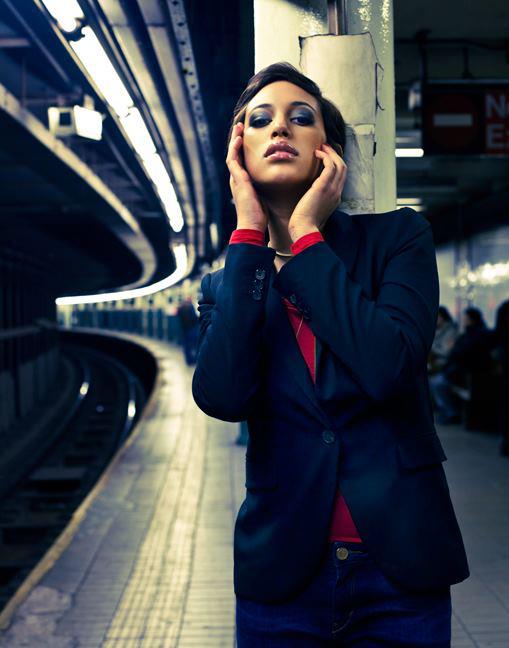 Female model photo shoot of Jeya Singh in NEW YORK