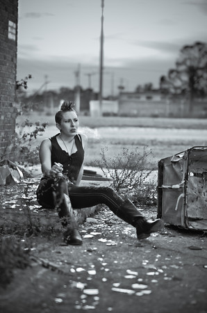 Female model photo shoot of Shaughnesy by Tibwolf