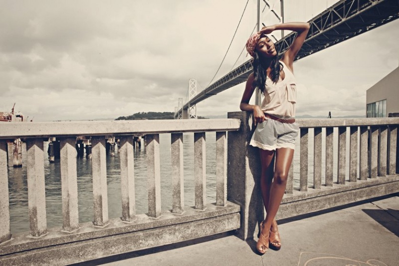 Female model photo shoot of The Model Shai by Facundo Bengoechea PH in San Francisco, CA