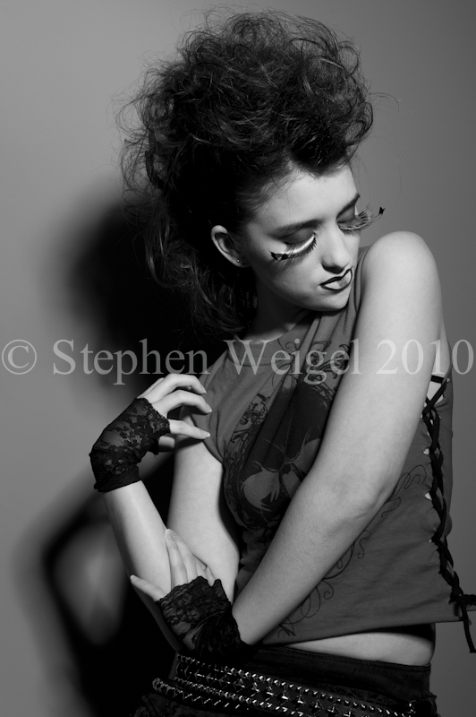 Male and Female model photo shoot of Stephen Weigel and Spazzy_Jazzy