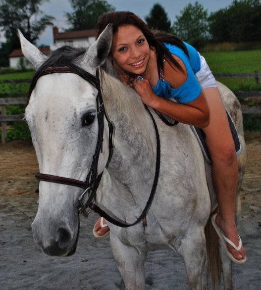 Female model photo shoot of Kaela Mason in Horse Farm