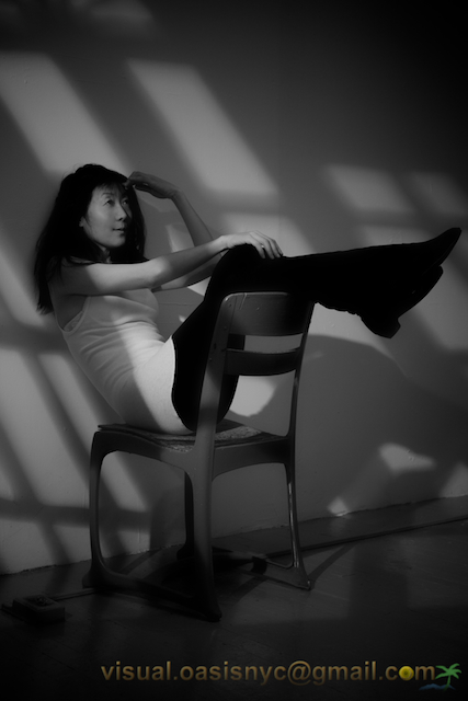 Female model photo shoot of Gia Wang by Visual_Oasis in NYC
