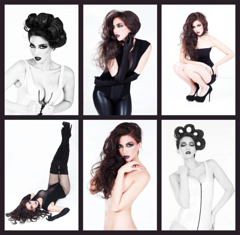 Female model photo shoot of Stephanie LP by Hugo Paez Photography in Hugo Paex Salon
