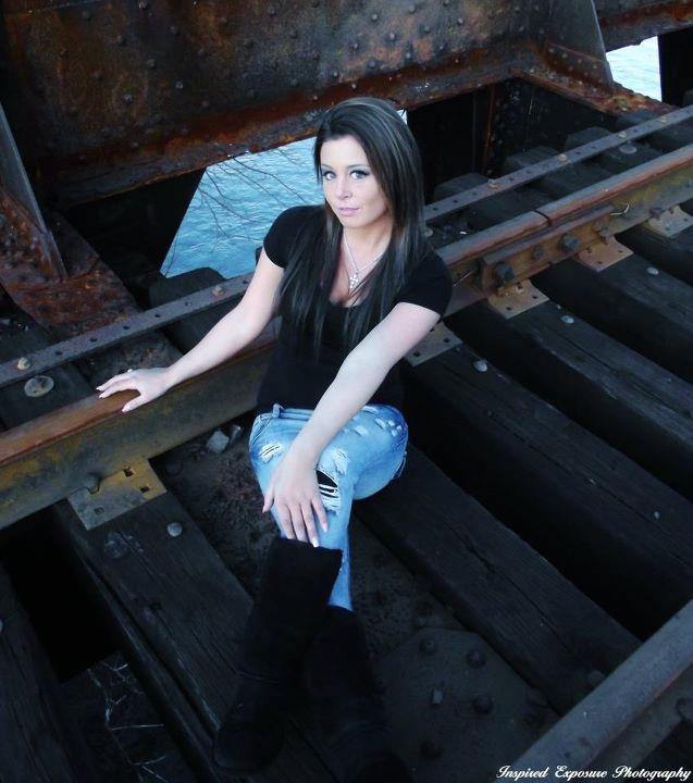 Female model photo shoot of Elizabeth_Ashley_ox in shelton train tracks