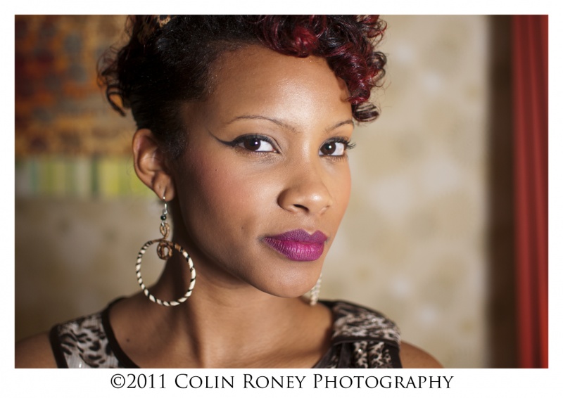 Female model photo shoot of ACQ MakeUp and Ari C Q by Colin Roney Photography