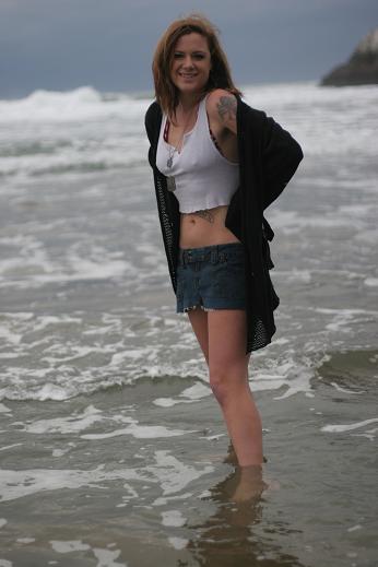 Female model photo shoot of Katy Anna in Ocean Beach