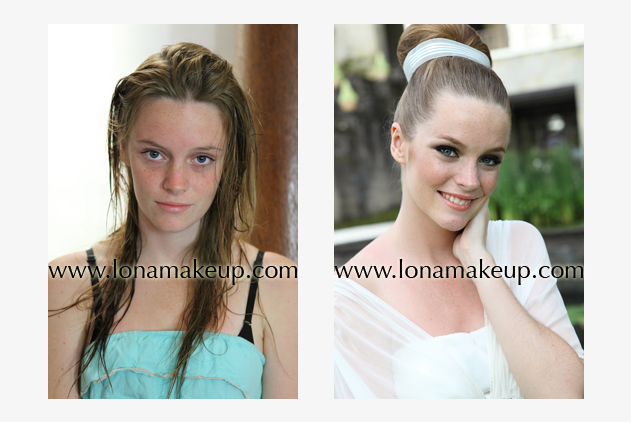 Female model photo shoot of LONA Makeup