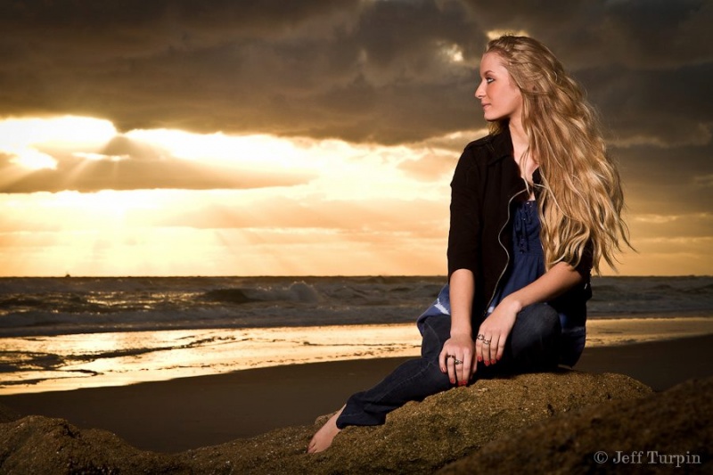 Female model photo shoot of Amber Vachon in Marine Land, Fl.