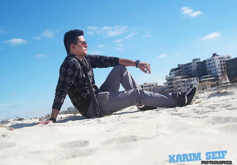 Male model photo shoot of KariM Seif 