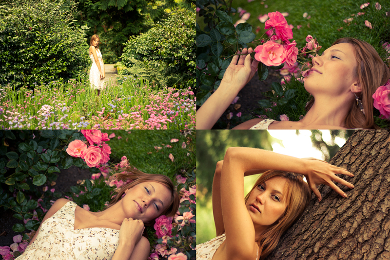 Female model photo shoot of Anna Toivonena in Botanic Gardens,Dublin