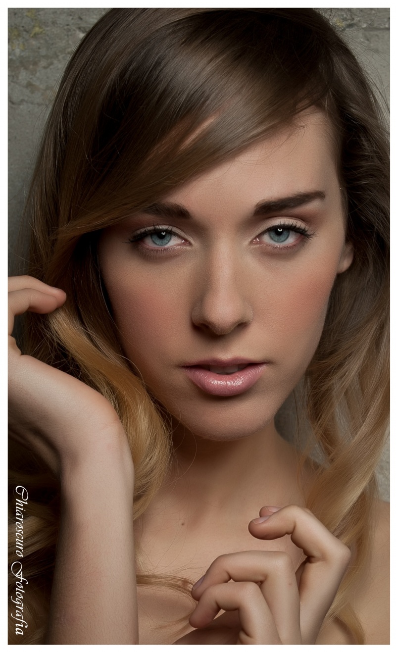 Female model photo shoot of LenochkaG, makeup by eileen quezada