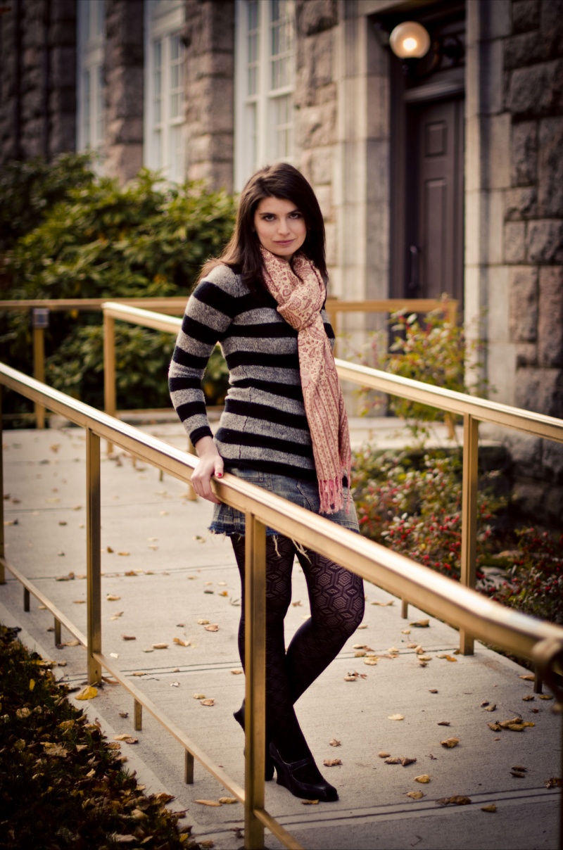Female model photo shoot of Dark Divine in University of Rhode Island